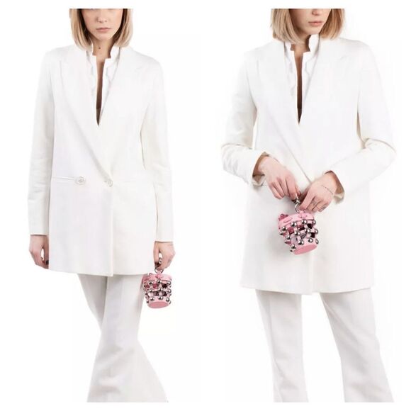 ALEXANDER WANG ROXY Leather Cage Bucket Bag Charm HANDCRAFTED Studded - Picture 2 of 12